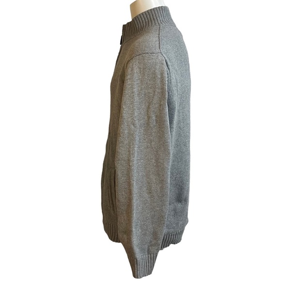L.l.bean Gray Full Zip Sweater - Picture 5 of 9